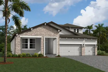 New construction Single-Family house 11297 Cider Wy, Dade City, FL 33525 plan Corina III Bonus - image