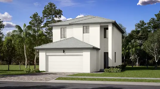 New construction Single-Family house 7440 NW 24th Pl, Sunrise, FL 33313 plan Illara - image