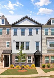 New construction Townhouse house 387 Danville Ave, Suwanee, GA 30024 null- photo 0