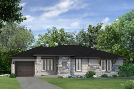 New construction Condo house 105 Antoinette Wy, Unit 103, San Marcos, TX 78666 plan Spieth - image