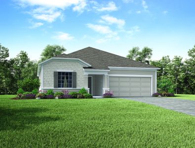 New construction Single-Family house 2024 Nw 247Th Dr, Newberry, FL 32669 The Memphis- photo 0