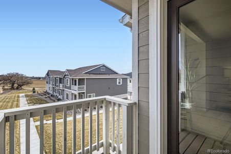 Covered Balcony with Views!