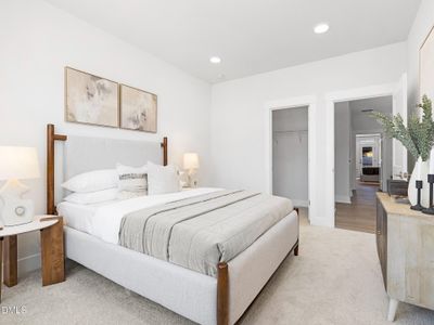 New construction Townhouse house 948 Steel Mill Ln, Apex, NC 27502 plan Weston End Unit - image 4