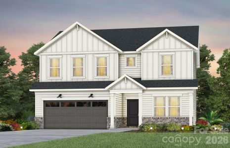 New construction Single-Family house 707 Cranberry Wy, Belmont, NC 28012 plan Austin - image