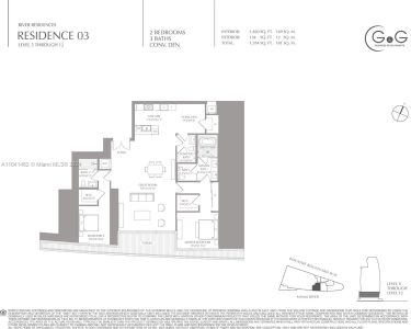 New construction Condo house 300 Biscayne Blvd Way, Unit 503, Miami, FL 33131 Residence 03- photo 0