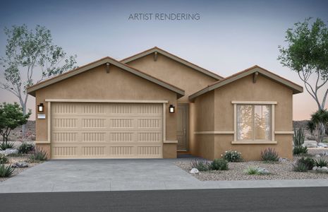 New construction Single-Family house Buckeye, AZ 85396 plan Bergamot - image