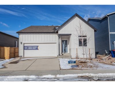 New construction Single-Family house 1601 Alfalfa Ln, Johnstown, CO 80534 Armstrong- photo 0