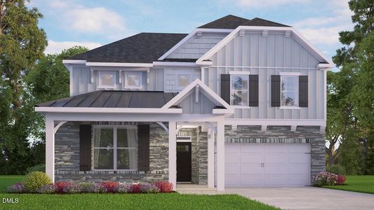 New construction Single-Family house 2217 Redpoll Dr, Apex, NC 27539 plan Edisto - image