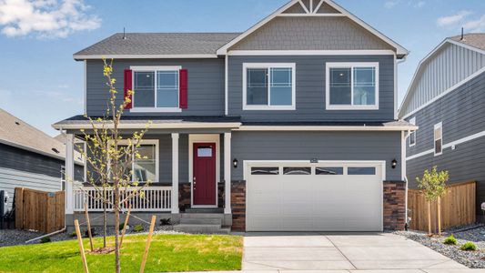 New construction Single-Family house 14224 Beebalm Ave, Parker, CO 80134 plan Henley - image