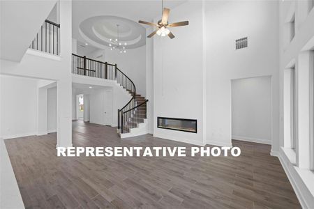 New construction Single-Family house 136 Golden Sage Ave, Georgetown, TX 78633 Alden IX- photo 6 6