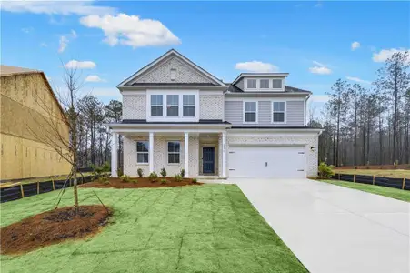 New construction Single-Family house 6141 Marigold Wy, Atlanta, GA 30349 plan Mitchell - image