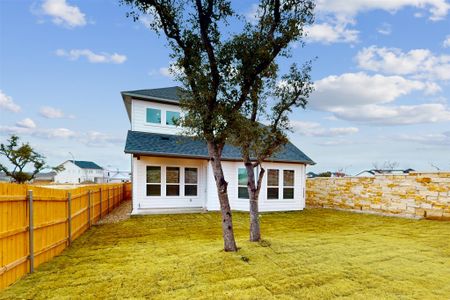 New construction Single-Family house 813 Corvallis Dr, Leander, TX 78641 Brahman- photo 37 37