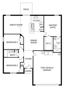 New construction Single-Family house 1894 EF Griffin Rd, Bartow, FL 33830 plan The Charlotte - image 3