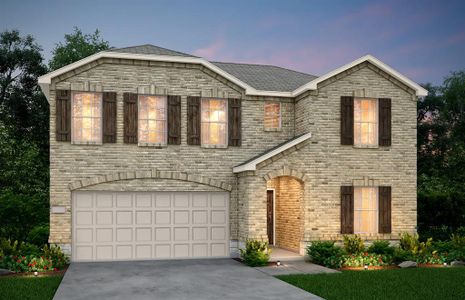 New construction Single-Family house 1721 Village Creek Lane, Denton, TX 76208 Thomaston- photo 0