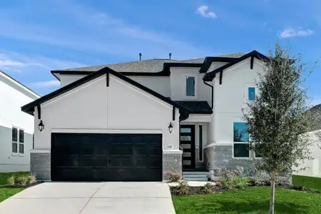 New construction Single-Family house 1217 Novara Trl, Leander, TX 78641 plan Saffron - image
