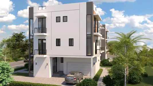 New construction Townhouse house 1302 Ne 32Nd St, Unit 1, Oakland Park, FL 33334 - image