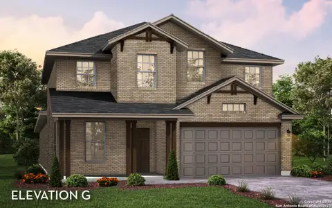 New construction Single-Family house 1357 Meester Dr, San Antonio, TX 78245 plan Dakota - image