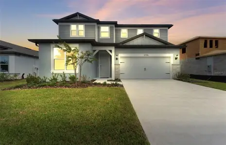 New construction Single-Family house 37195 Clinch Cir, Zephyrhills, FL 33540 plan Imperial - image