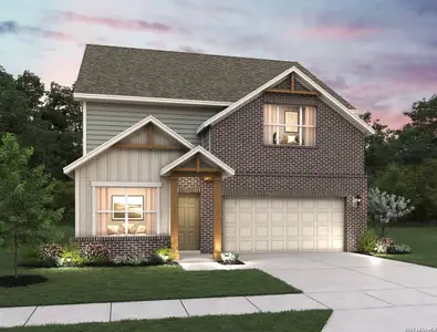 New construction Single-Family house 172 Peeps Ct, Adkins, TX 78101 plan Cassidy - image