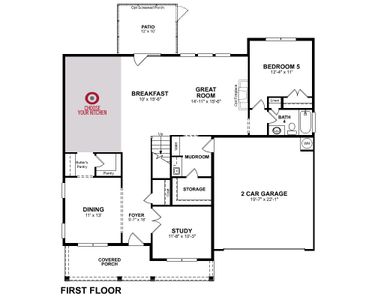 New construction Single-Family house 1009 Balsawood Dr, Durham, NC 27705 plan Mitchell - image
