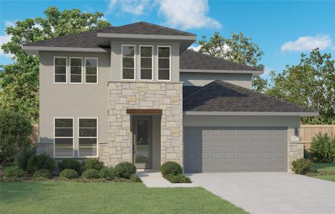New construction Single-Family house 3801 Starnberg Bnd, Pflugerville, TX 78660 plan Elm - image