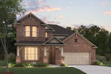 New construction Single-Family house 12500 Sasky Rd, Fort Worth, TX 76131 plan Balcones - Reserve Series - image
