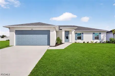 New construction Single-Family house 2703 Nw 4Th Ave, Cape Coral, FL 33993 plan The Sunset Harbor - image