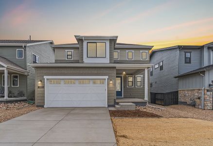 New construction Single-Family house 8882 Buttonwillow Dr, Littleton, CO 80125 plan 3654 Melody Elevation B - Lake Cottage - image