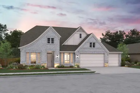 New construction Single-Family house 1334 Benjamin Trl, Van Alstyne, TX 75495 Munich ESP- photo 0