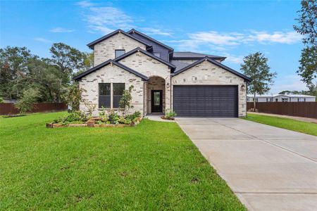 New construction Single-Family house 5704 Wickwillow Ln, Alvin, TX 77511 - photo 0