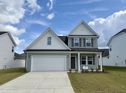 New construction Single-Family house 824 Putney Hill Road, Zebulon, NC 27597 Bellwood- photo 0