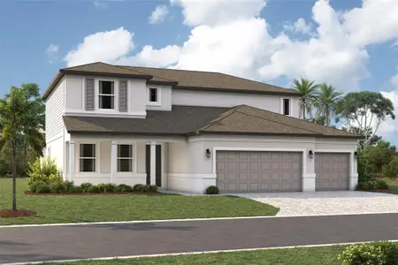New construction Single-Family house 9238 Deep Horizon Lp, Parrish, FL 34219 plan Harbor - image