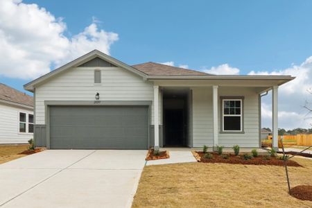 New construction Single-Family house 611 Stonebrook Dr, Hutto, TX 78634 plan Prism - image