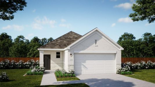 New construction Single-Family house 544 Bauer Lp, Liberty Hill, TX 78642 Rebecca Plan- photo 0