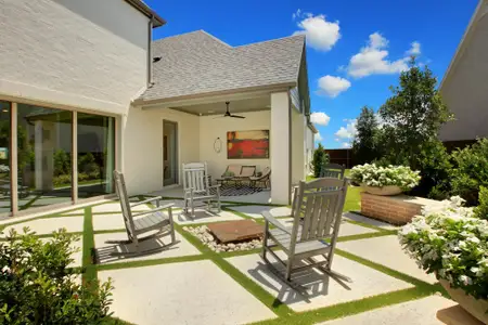 New construction Single-Family house 2012 Grey Birch Pl, Aledo, TX 76008 plan Corona - image