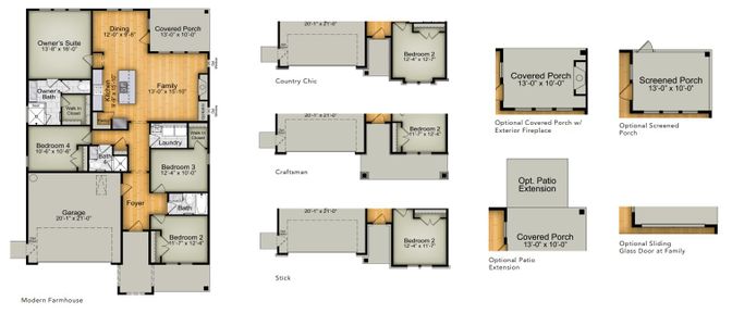New construction Single-Family house 9101 Dupree Meadow Dr, Angier, NC 27501 plan The Ellery - image 5