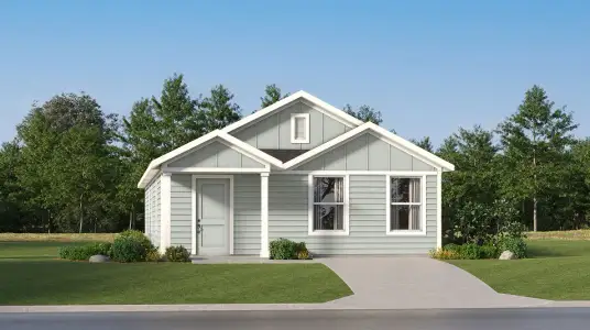 New construction Single-Family house 215 Shimmering Water Rd, Kyle, TX 78640 plan Avas - image