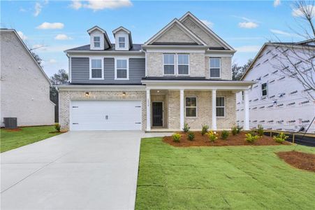 New construction Single-Family house 6076 Marigold Way, Atlanta, GA 30349 Mitchell- photo 0