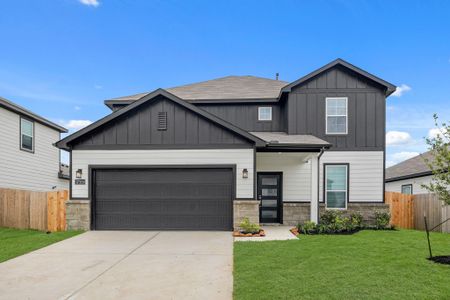 New construction Single-Family house 17319 White Peace Dr, Waller, TX 77484 plan Sheldon - image