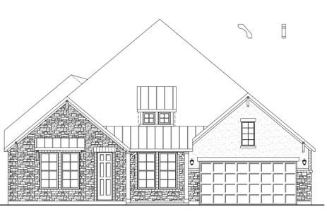 New construction Single-Family house San Antonio, TX 78163 plan Lockhart - image