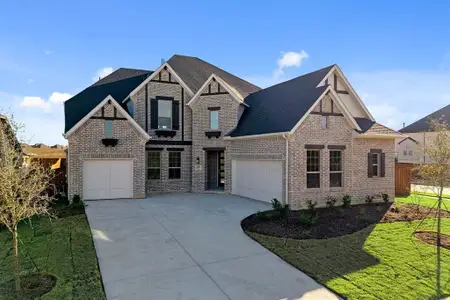New construction Single-Family house 1500 Overbrook Pkwy, Aubrey, TX 76227 plan Lockhart - image