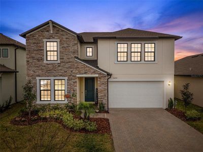 New construction Single-Family house 22294 Storybook Cabin Way, Land O' Lakes, FL 34637 - photo 0