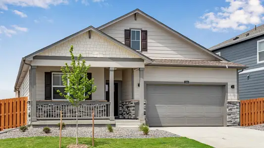 New construction Single-Family house 2326 Base St, Fort Lupton, CO 80621 plan Chatham - image