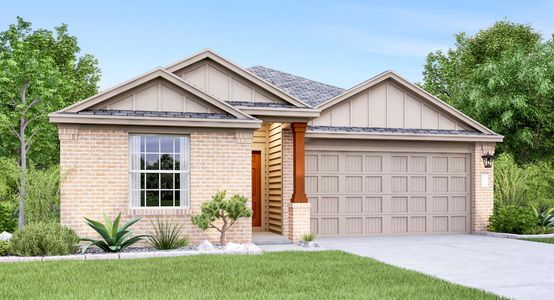 New construction Single-Family house 17715 Sage Thrasher Dr, Pflugerville, TX 78660 Albany- photo 0