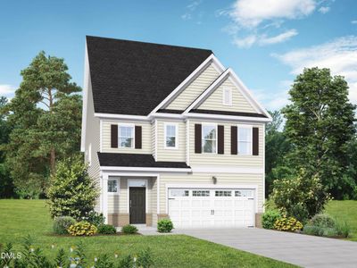 New construction Single-Family house 609 Crescent Wood Trl, Zebulon, NC 27597 plan The Adalynn A - image