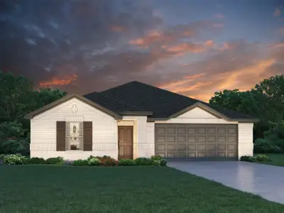 New construction Single-Family house 1614 Hopson Ranch Dr, Conroe, TX 77301 plan The Oleander (L401) - image