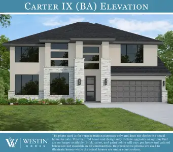 New construction Single-Family house 921 Sheepdog Cv, Liberty Hill, TX 78642 plan The Carter IX - image