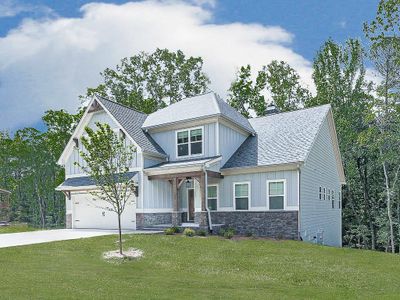 New construction Single-Family house 133 Fort Gibson Ct, Waleska, GA 30183 - image