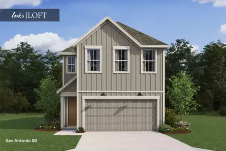 New construction Single-Family house 2311 Via Cami Ln, Houston, TX 77051 plan San Antonio - image