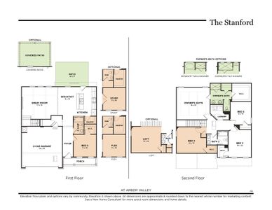 New construction Single-Family house 2021 Creekland View Blvd, Nashville, TN 37207 plan The Stanford - image 8